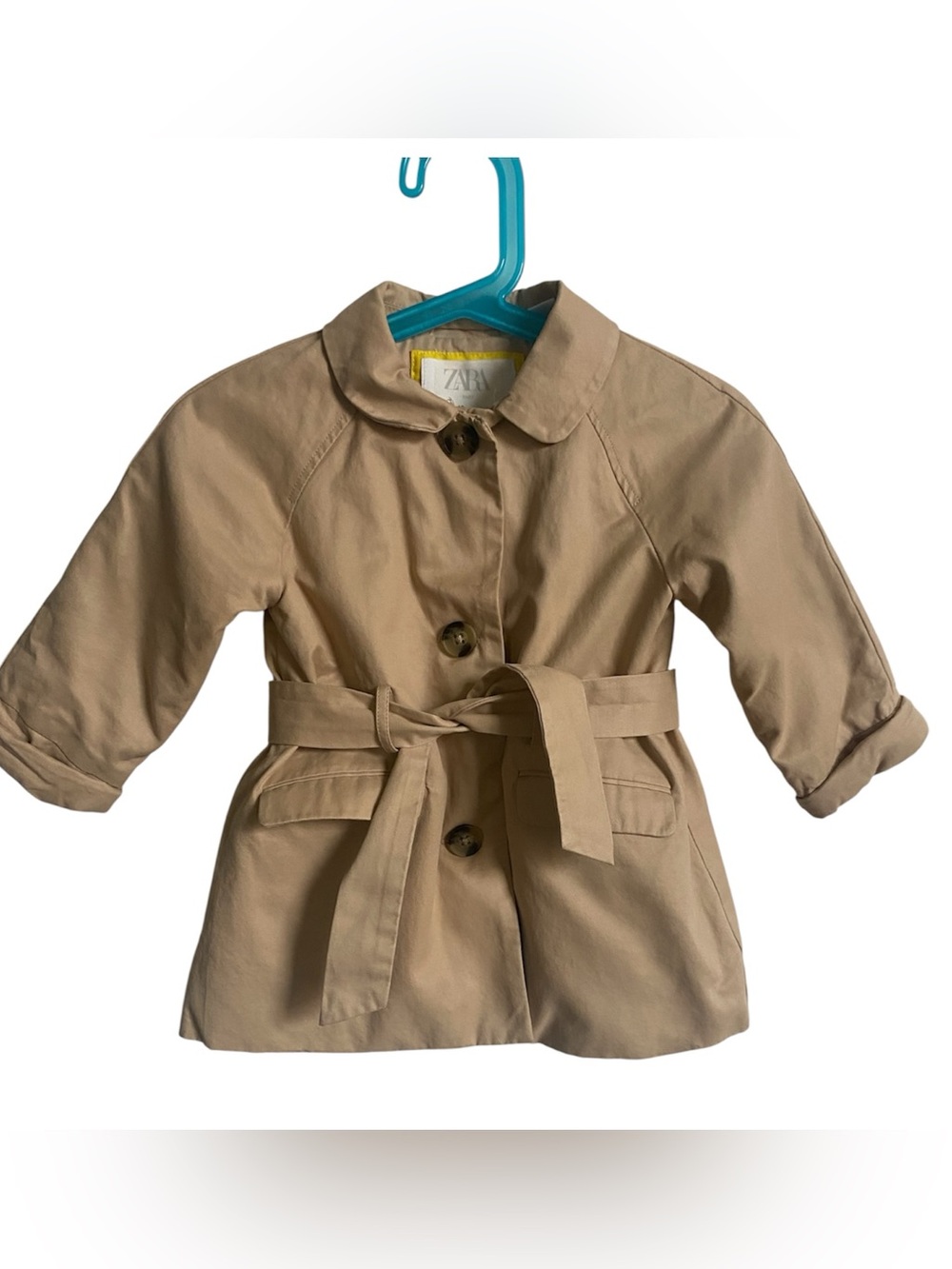 Zara Baby Classic Trench Coat Size 12-18 Months